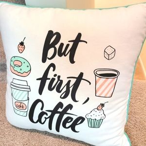 Coffee Accent Pillow